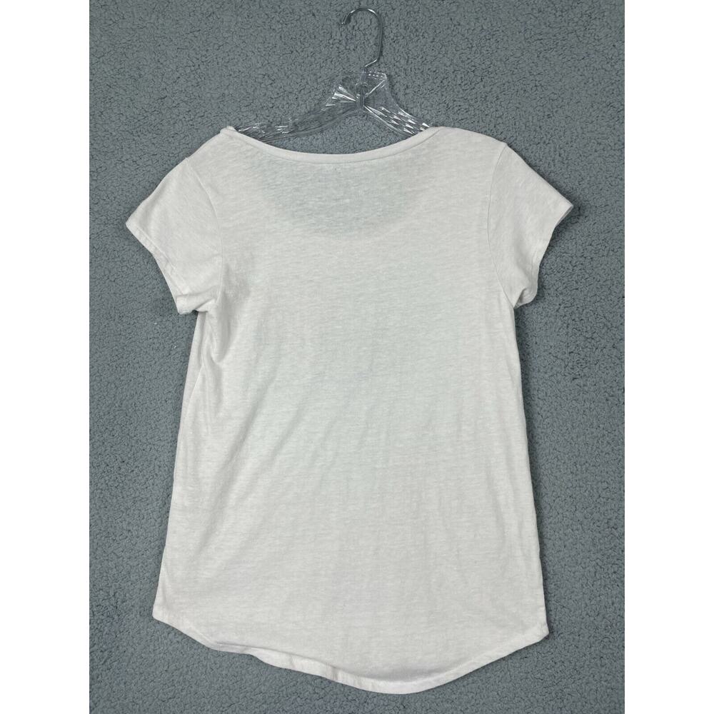Lucky Brand Freedom Peace Light UP USA Flag T-Shirt Women's S Red White Blue Lot - Picture 7 of 10